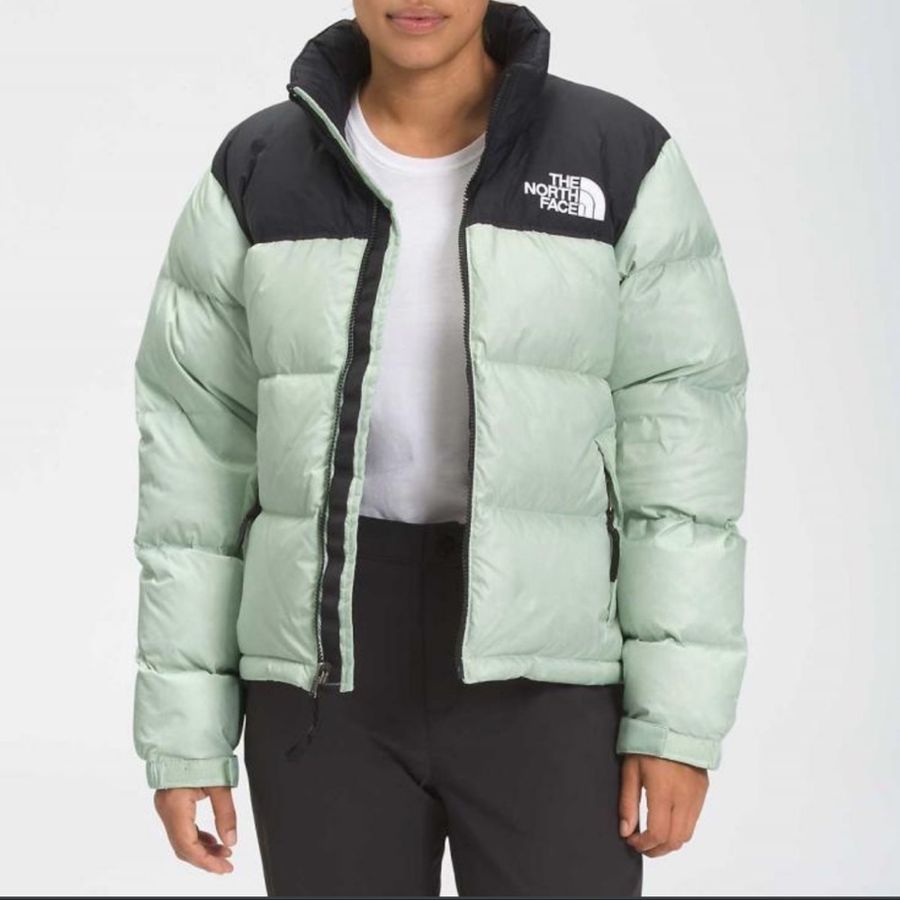 The Northface 1996 Retro Nuptse Jacket in Green Mist